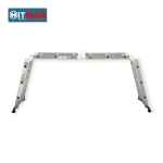 13 – Hitman – HT-NIL-6479 – 4×3 – 3,8méteres – 4 tagú – 3 fokos -Aluminium Csuklós Létra